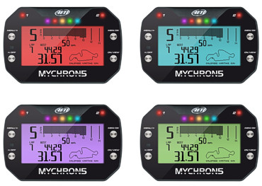 Mychron 5 multicolour display